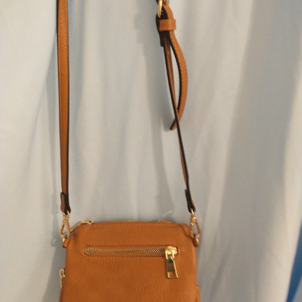 Elegant Tan Crossbody Bag